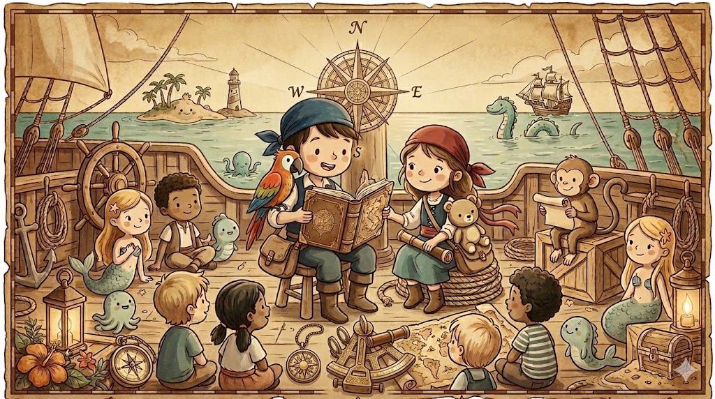 Bannière de lecture pour les contes P’tit Brigant