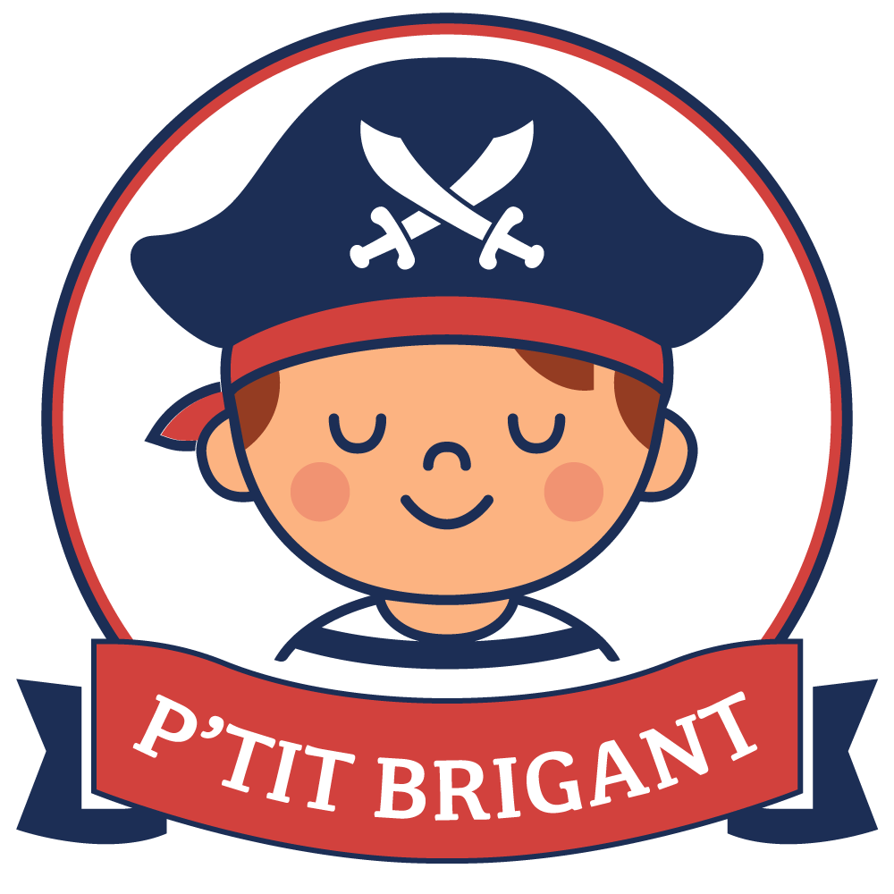 Logo garçon P’tit Brigant en version vectorielle
