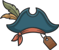 Icône chapeau de pirate pour P’tit Brigant