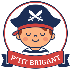 Logo garçon P’tit Brigant en version vectorielle